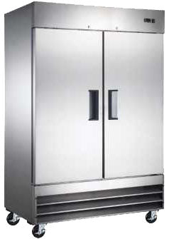 Double Door Freezer